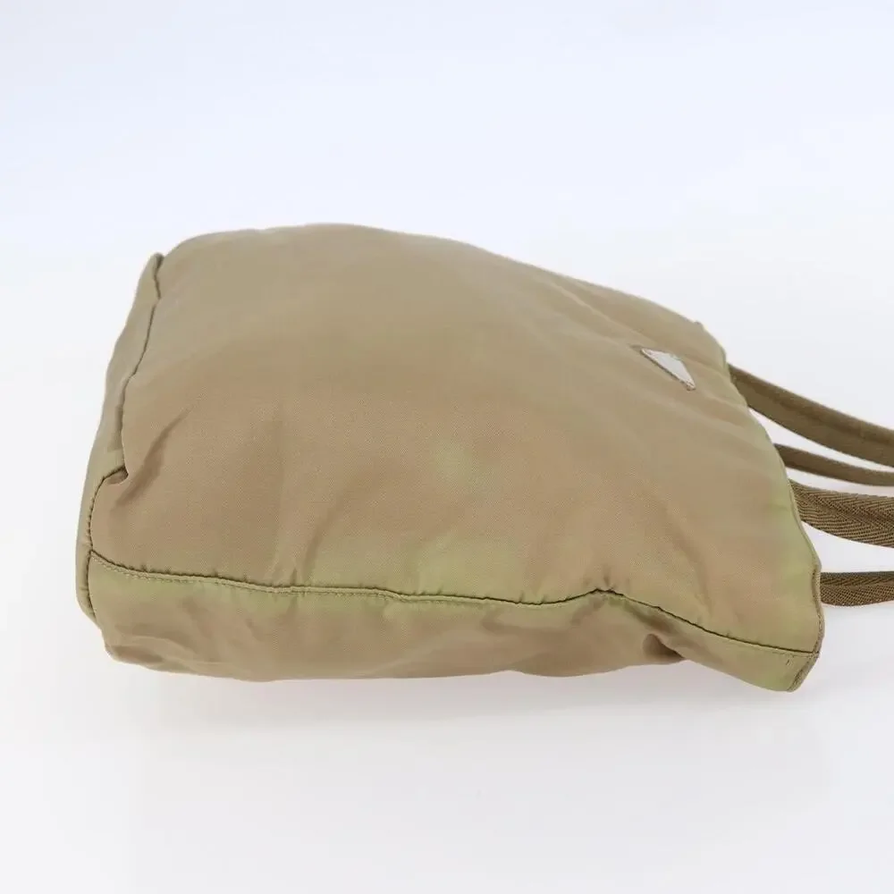 Prada Nylon Tote Bag Beige